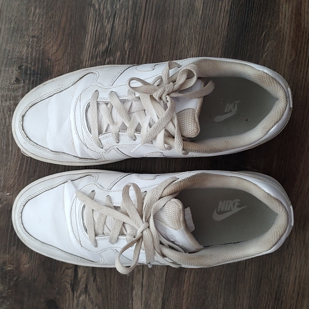 Nike white shoes